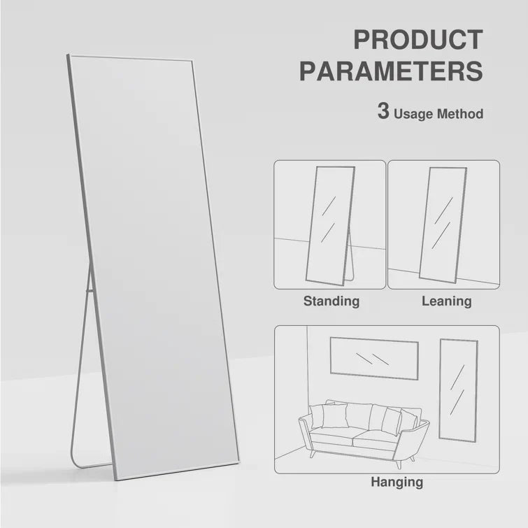 Arched Standing Mirror